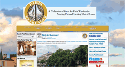 Desktop Screenshot of parisweekender.com
